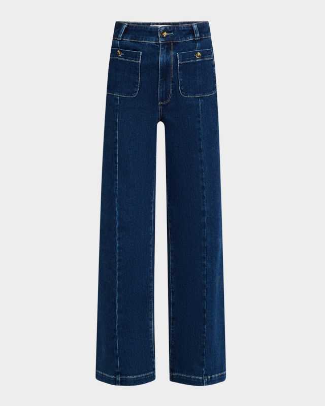 Anessa Patch Pocket Jeans